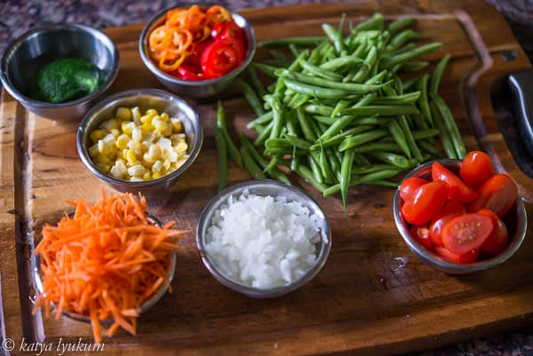 Prepare all ingredients.