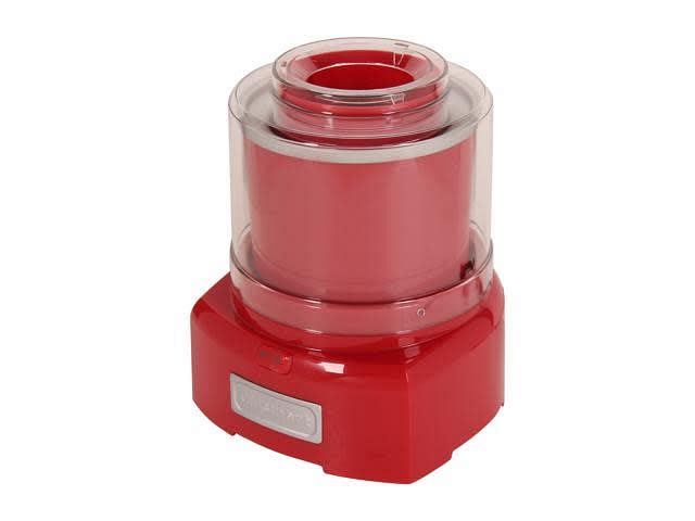 Put in ice cream maker