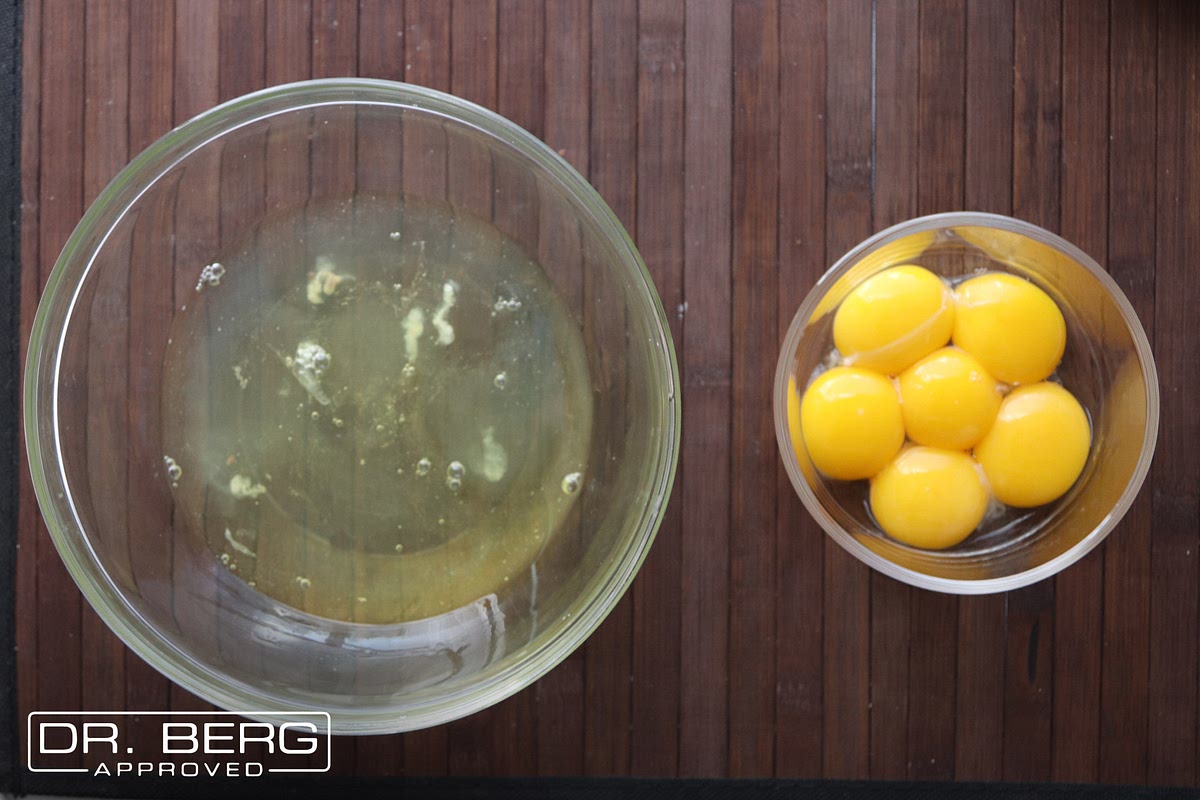 2. Separate egg yolks from egg whites.