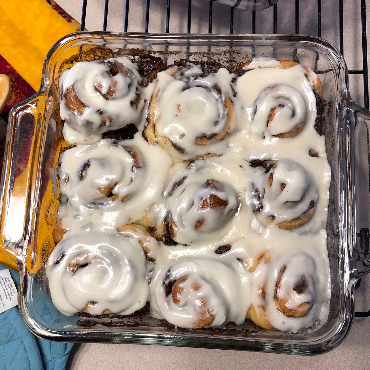 Let cool 20-25 minutes before frosting.