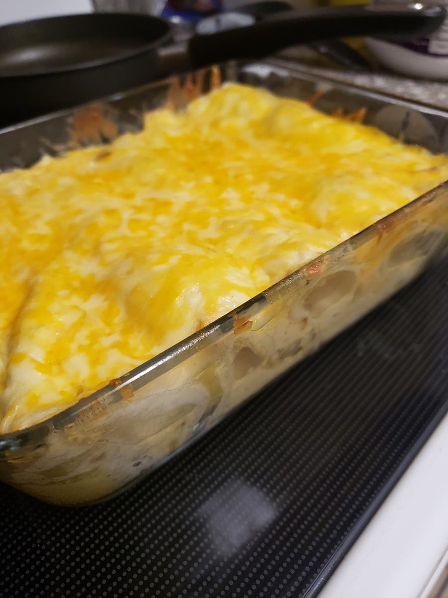 Bake for 20 minutes at 350°.