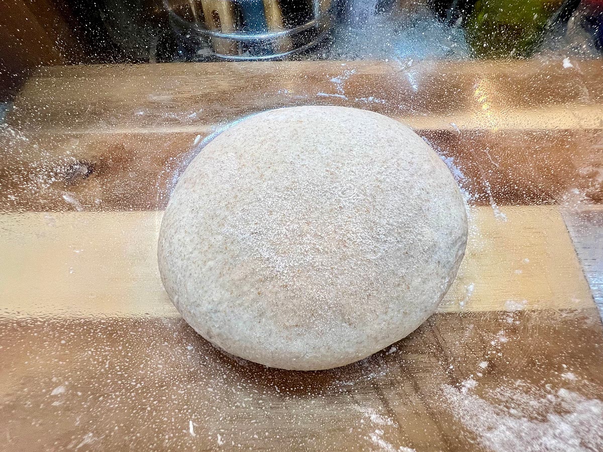 Remove the dough and let rest on the counter for 30 minutes to come to room temperature.