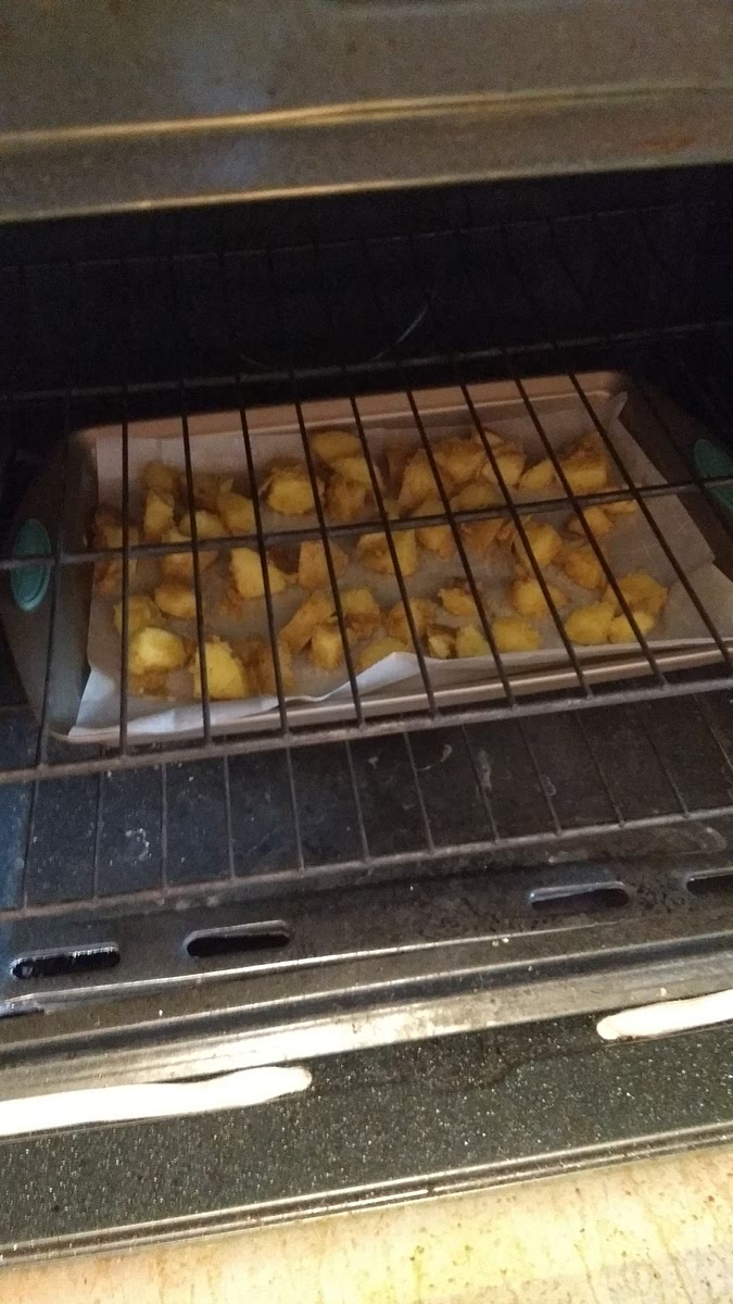 Bake for 13 minutes on lower rack