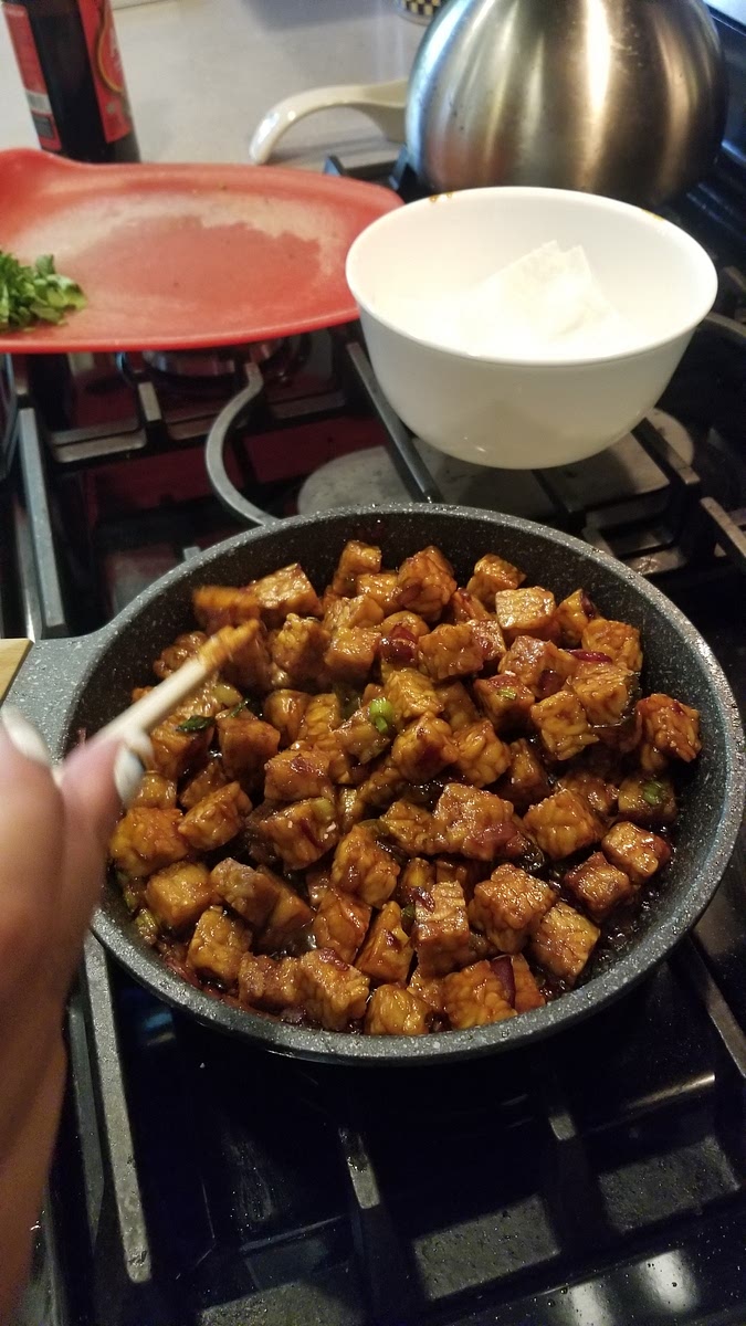 Add granulated mushroom bouillon.