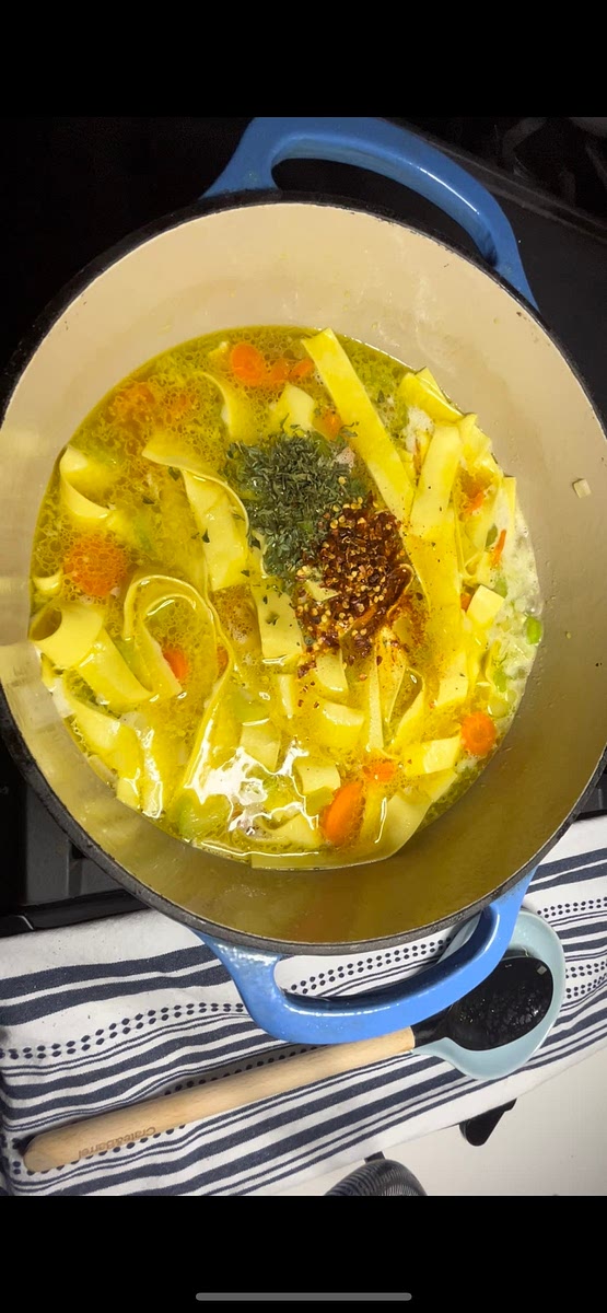 Add all spices and herbs