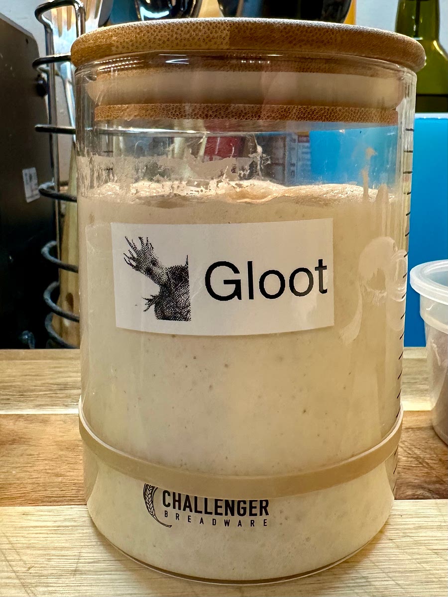 Feed your starter the night before so you will have the required active amount in the morning