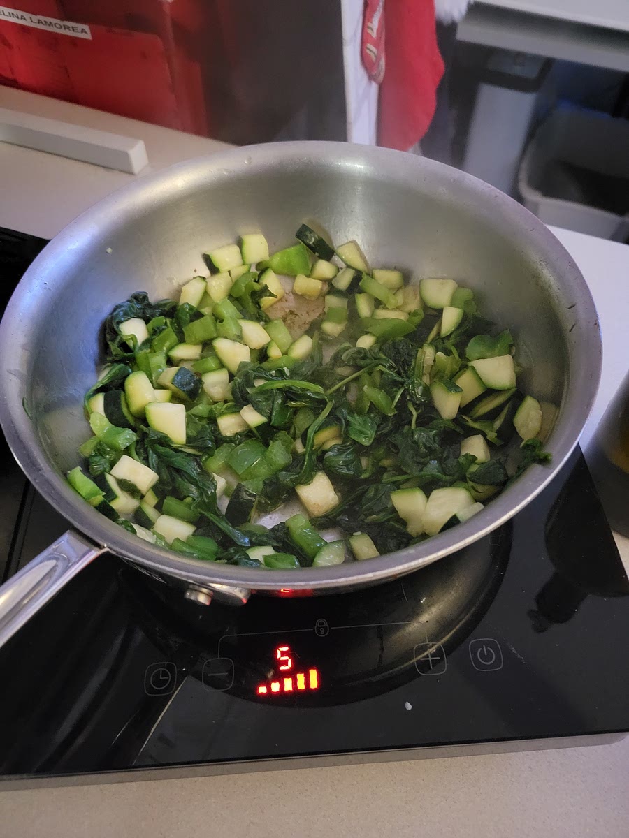 Cook Greens in Olive Oil on Medium Heat