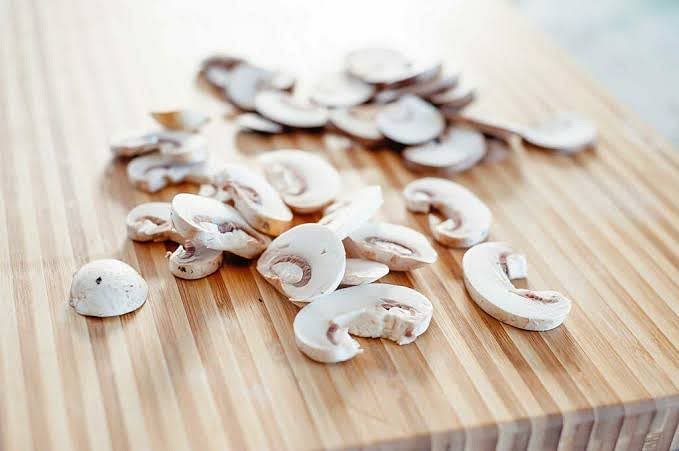 Cut mushroom