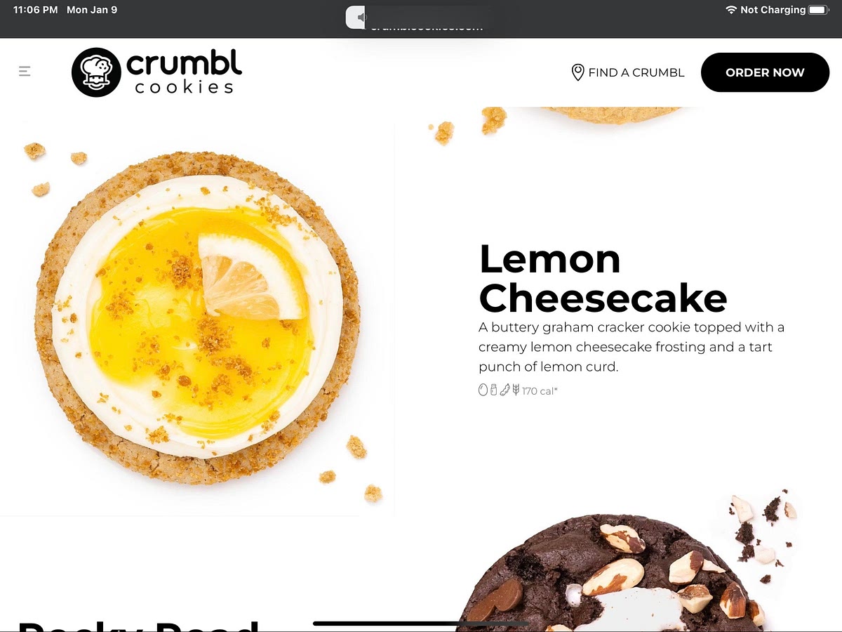 For Lemon Cheesecake, make a divot in frosting with a spoon & fill with lemon curd