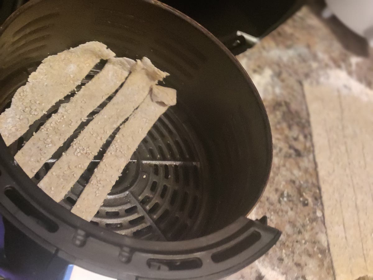 Option 2: Air-Fry (my preferred method), place in AirFry, spray with oil, and bake for 10-15 minutes, turn halfway through, until crispy and brown.