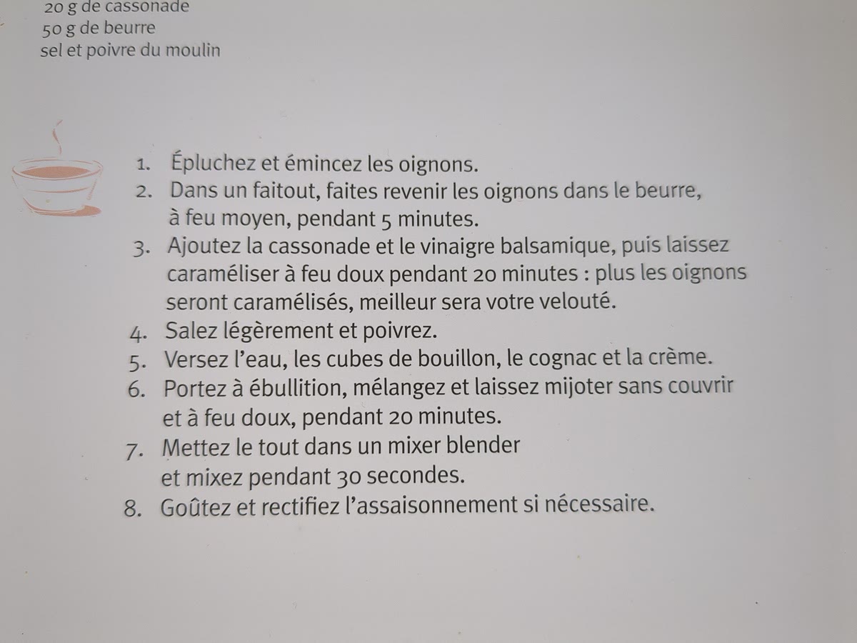 Photo recette