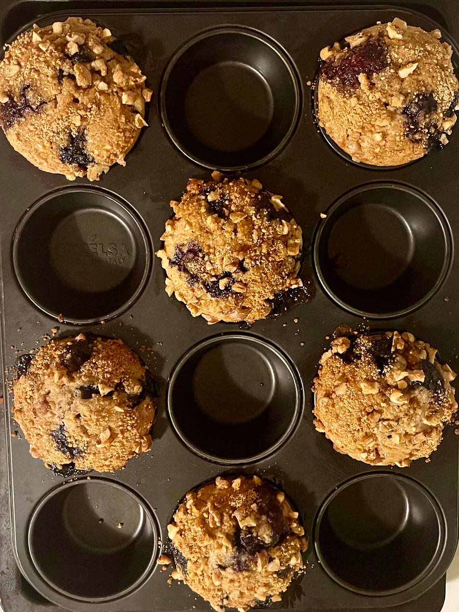 Bake for another 16 to 18 minutes, or until a toothpick comes out clean or with a few crumbs.