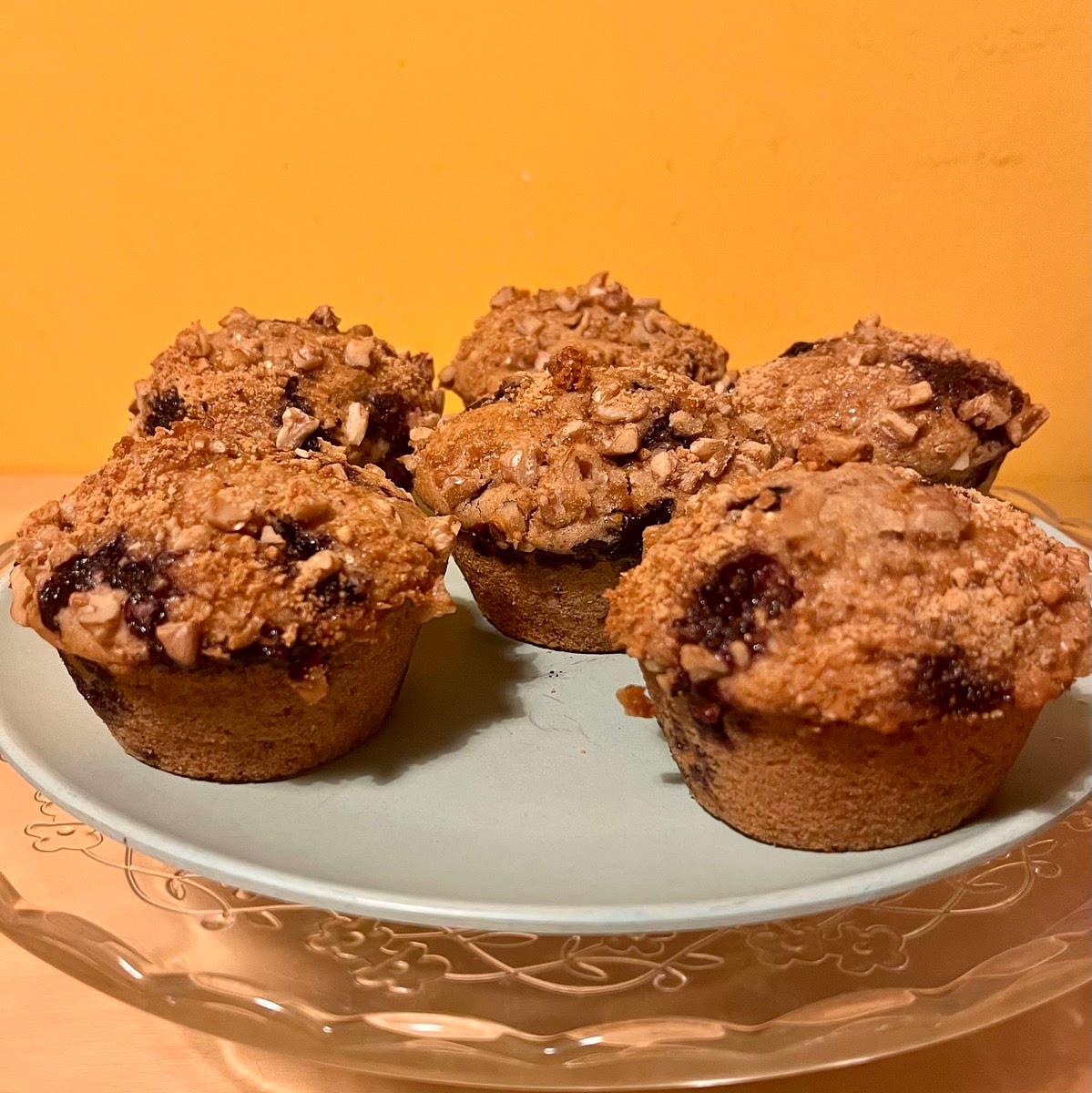 Transfer to a cooling rack and cool for 20 minutes. Use a small offset spatula or butter knife to loosen the muffins. Store cooled muffins in an airtight container on the counter for 2 to 3 days, or in the fridge for 5 to 6 days, or up to 3 months in the freezer.