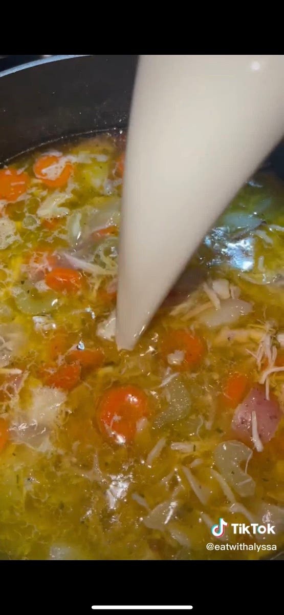 Add in 2 cups of dried noodles, 1 cup of heavy cream