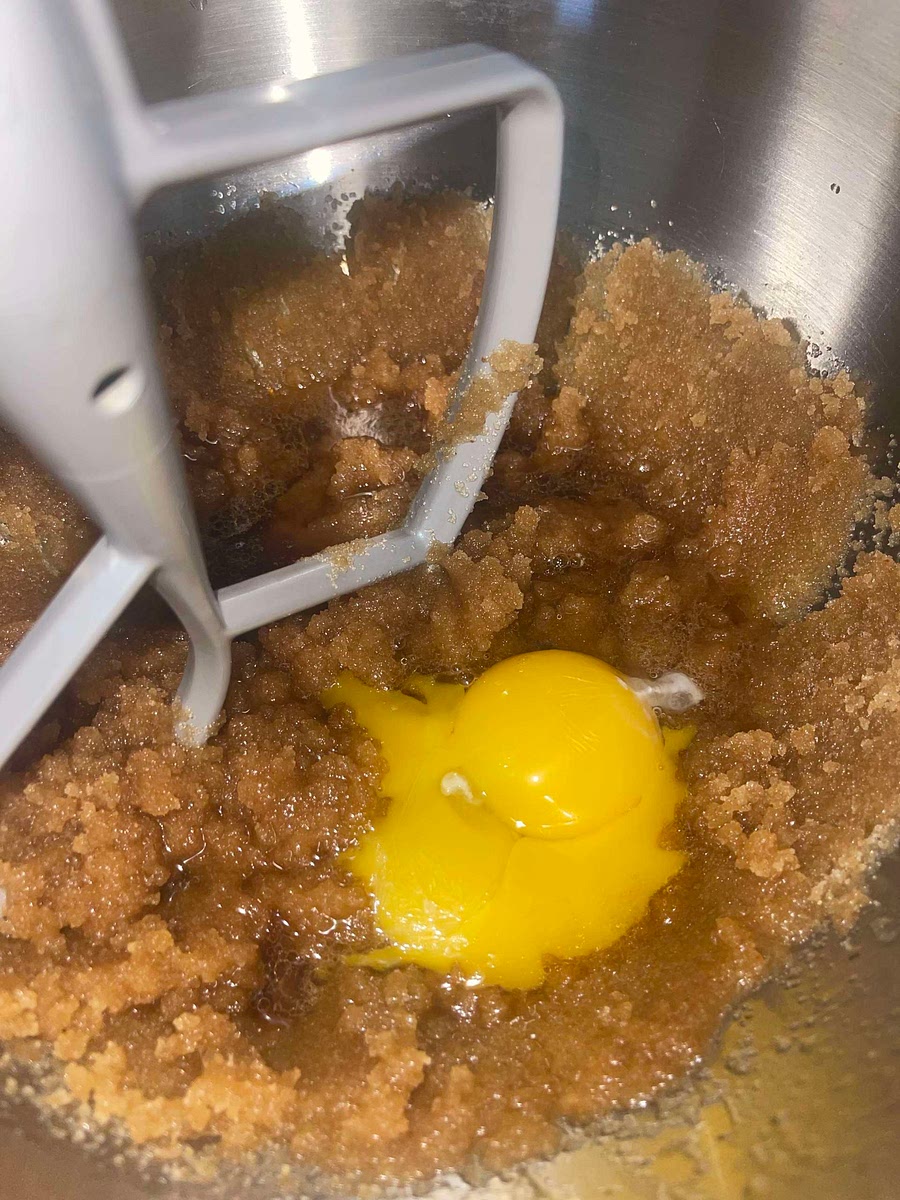 Add egg yolks and vanilla. Mix until combined. ( If you are making cookies with the cocoa powder, mix in the cocoa powder after the egg yolks and vanilla)