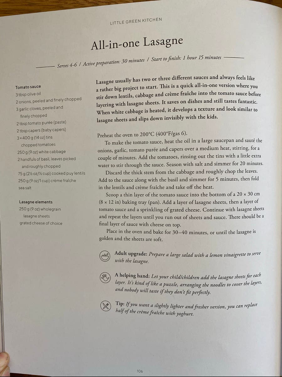 Recipe from Green Kitchen Stories Book