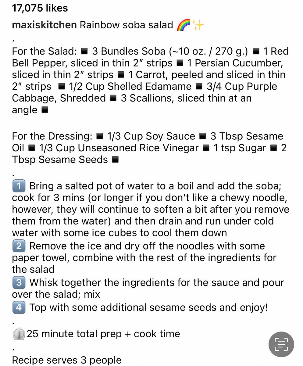 Recipe