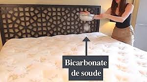Enlever draps
Poudrer matelas bicarbonate si besoin
Changer housse si besoin