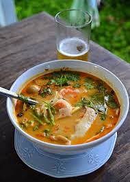 Turn off the heat and stir in the lime juice. Then stir in 3-4 tablespoons of the shrimp oil. (Discard the heads; do not add them to the soup.)