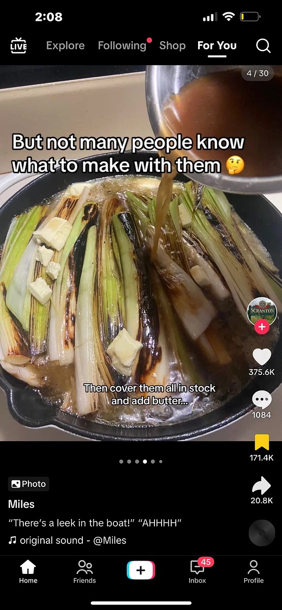 Cover them in stock and add butter