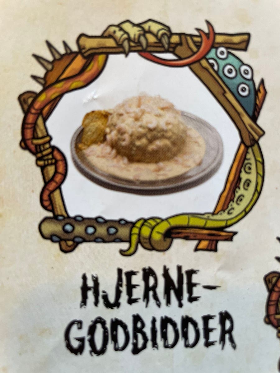 Serveres med flutes, der er skåret i passende stykker.