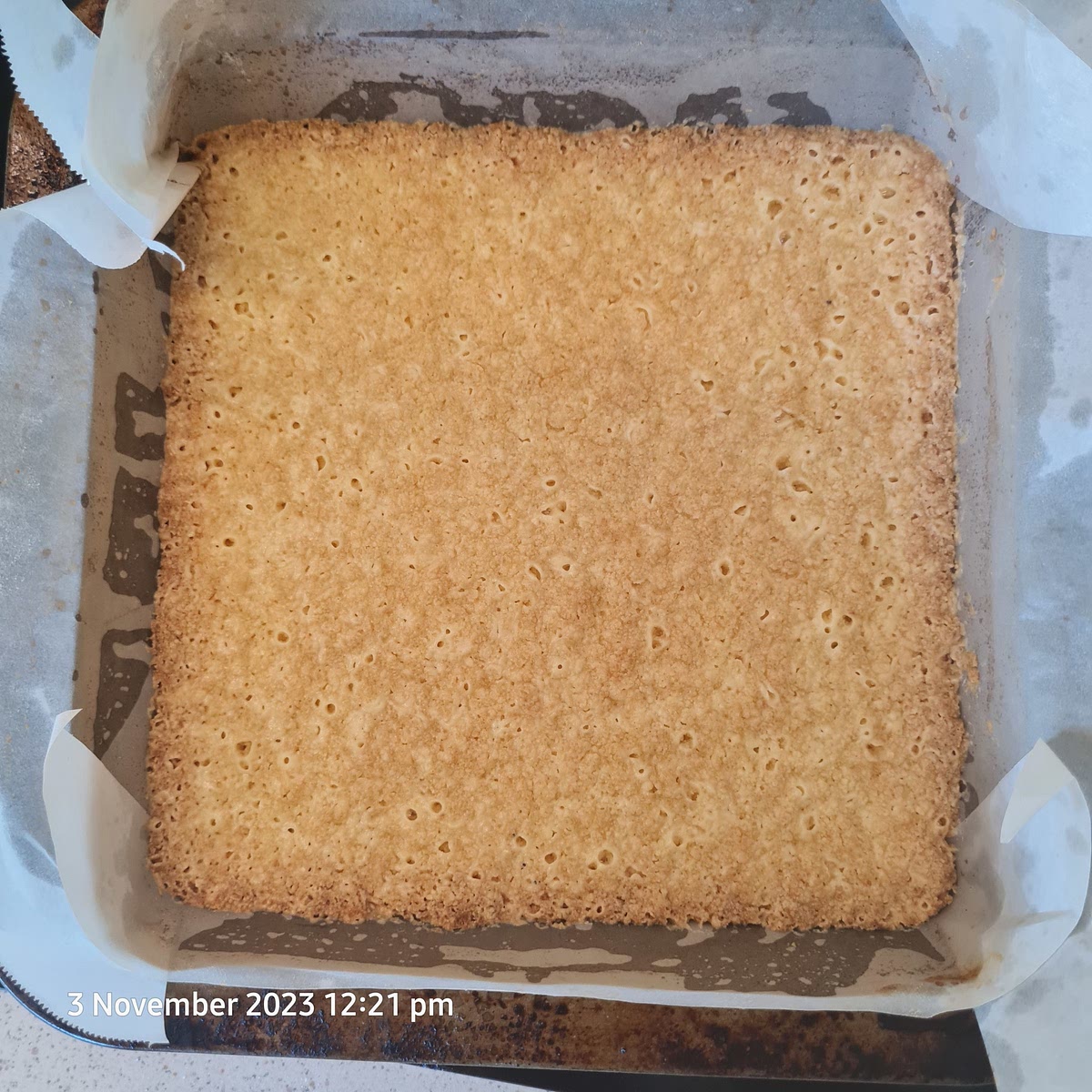 Put in the fridge for 10mins then cook for 20-25mins at 180°C until golden brown. Set Aside.