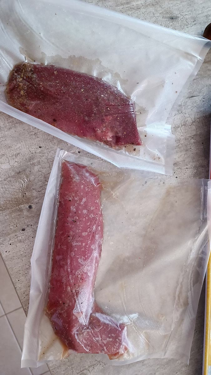 Mettre sous vide.