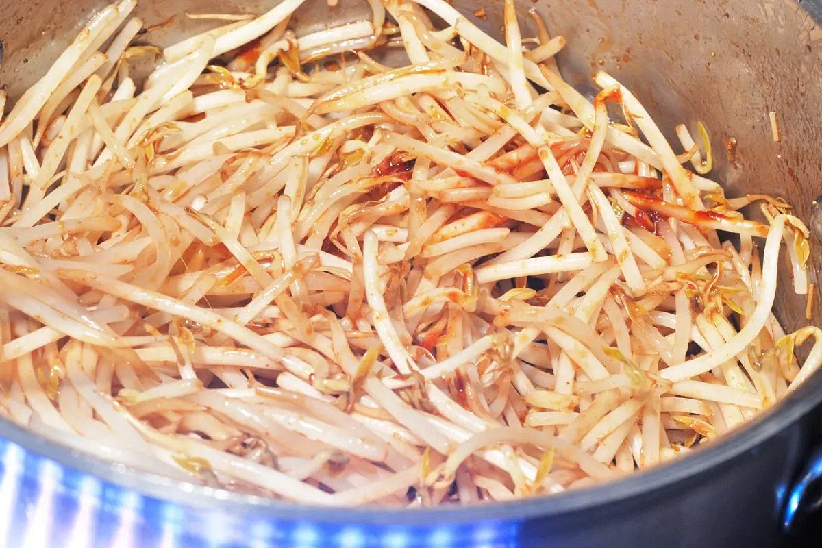 Bean sprouts:
*Bean sprouts are done the same way as vegge seed only no greening. Only use beans rather than seeds. Mong Beans are popular, as are pumpkin, watermelon, and other melons.
*They stay in the dark until they are 1 to 1.5 inches long. Use the same rinse schedule.