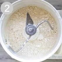 Add remaining sugar or honey, salt, oil, and 3 cups of flour. Mix to combine.