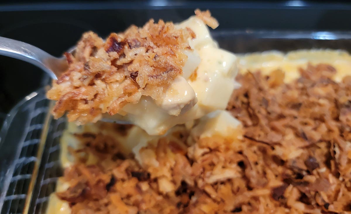 8. Remove from oven. Let stand for 10 minutes before serving.