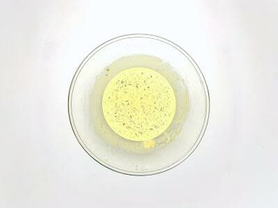 Roll the lime[s] with your hand on a hard surface (to release more juice) and cut into quarters. Add the cornflour and 30g [60g] plain flour to a large bowl with the turmeric, the remaining soy sauce and the juice of 1/4 [1/2] lime. Add 80ml [160ml] very cold water and give everything a good mix up – this is your batter.