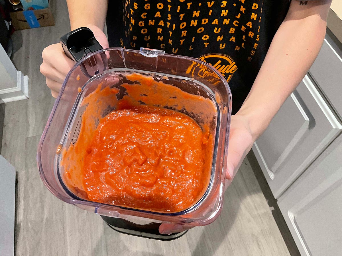 Blend until smooth