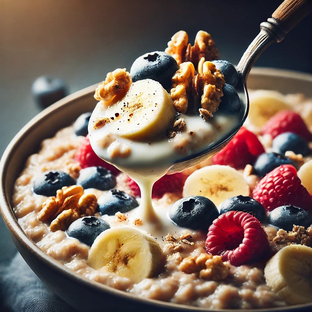 Enjoy: Serve warm and enjoy your enhanced, nutritious, and delicious oatmeal!