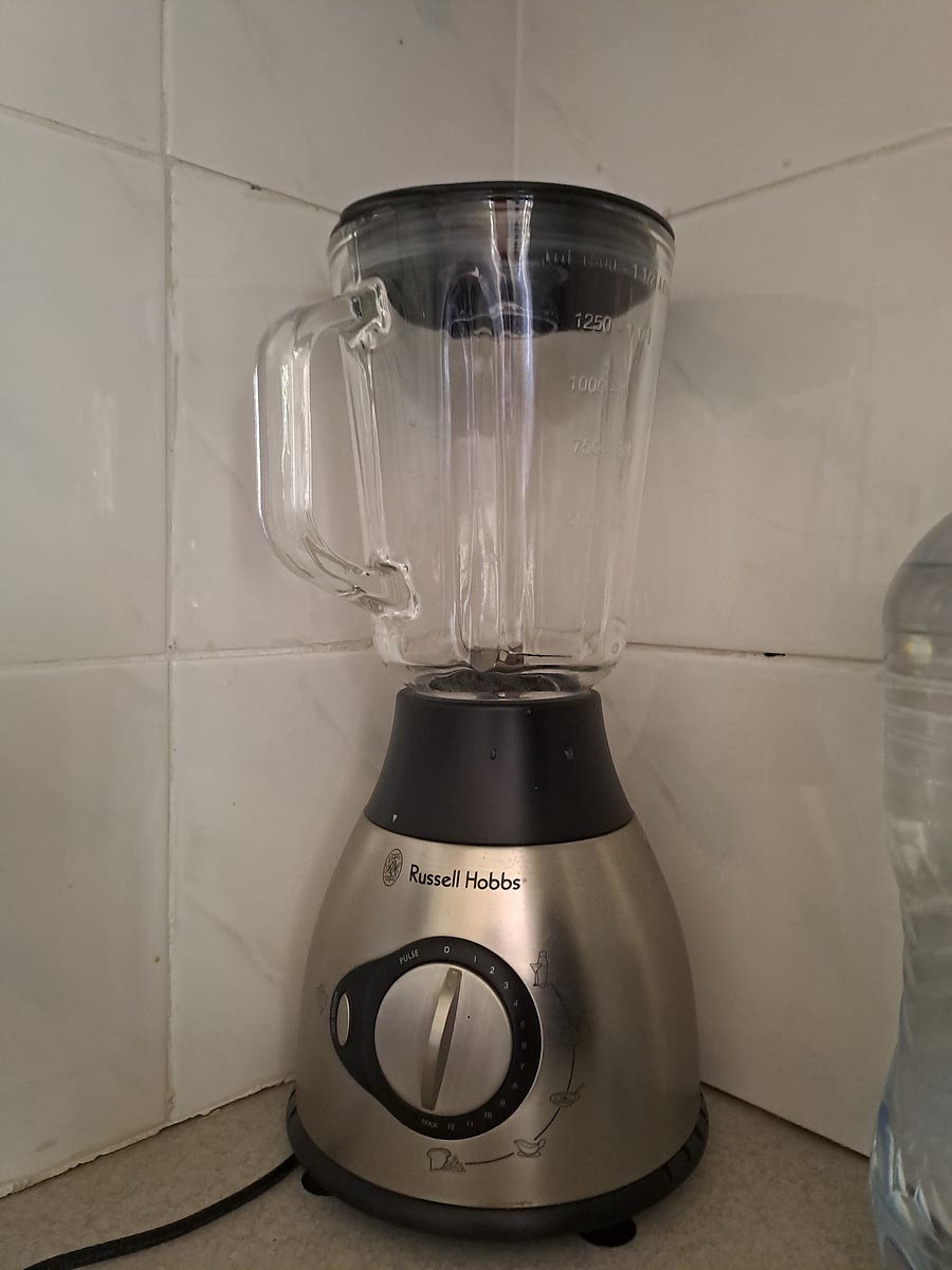 Put fruits in blender
