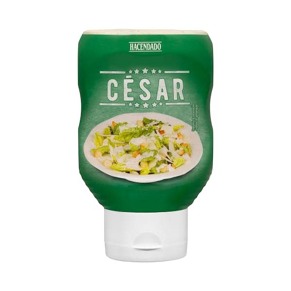 Por último, se le echa la salsa césar al gusto y a disfrutar! 🧴