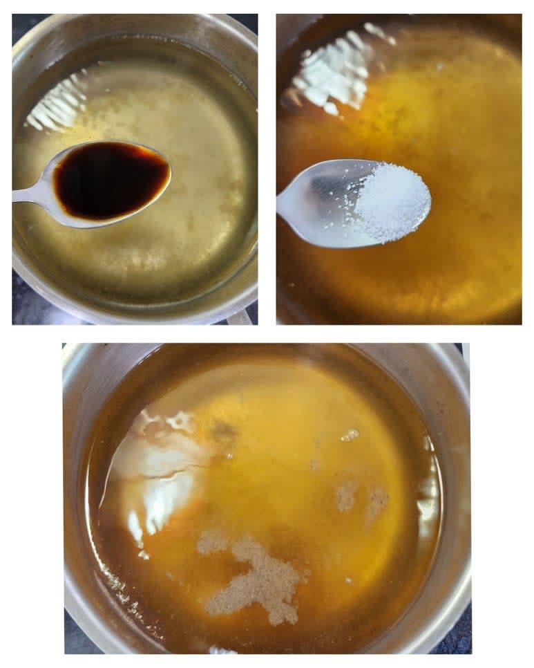​멸치육수 1L를 끓이다 육수가 끓기 시작하면 국간장 1스푼 ,소금 1/2 티스푼 ,후추를 넣어 간을 맞춰 주세요. ​