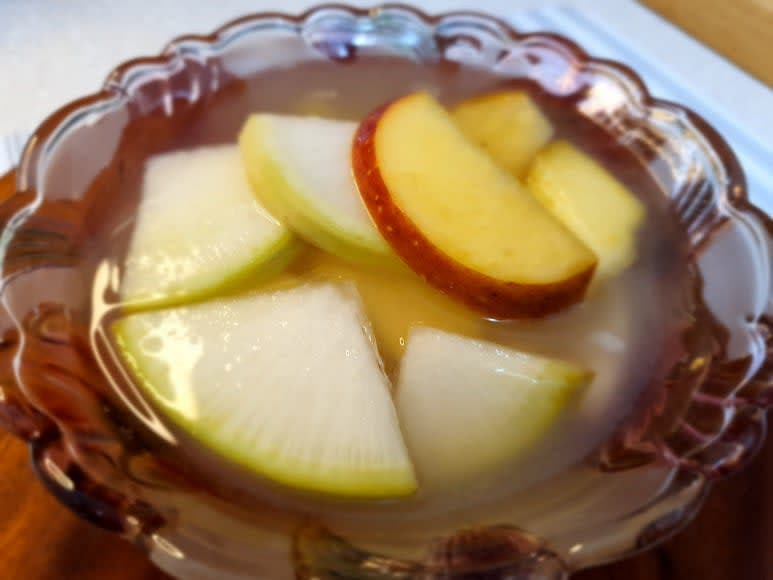 2일 정도 숙성 후 냉장고에 보관합니다.