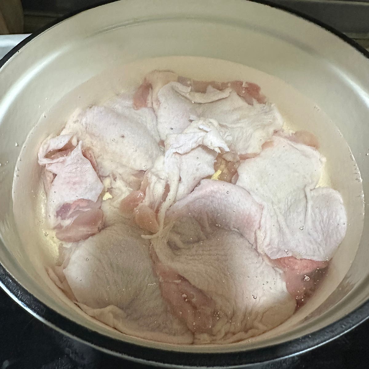 그대로 센불에 끓여주세요.