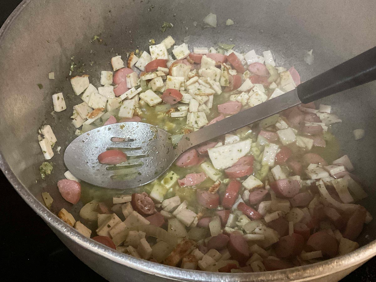 Add 2 tsp of seasoned salt