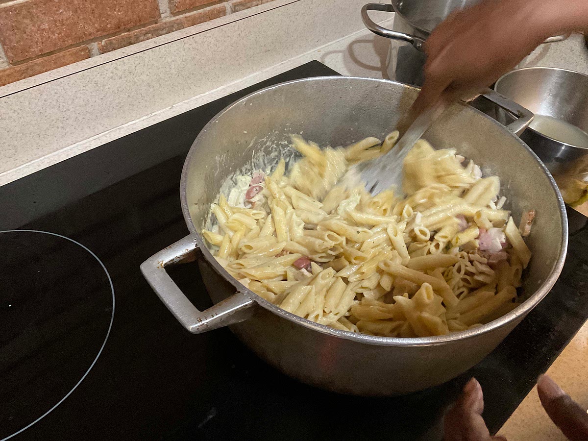 Add pasta