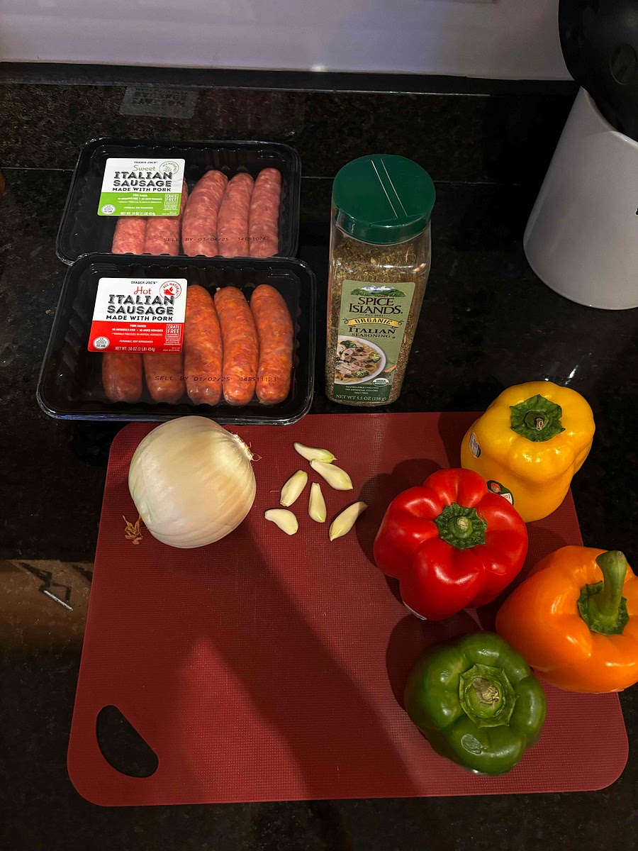 While oven is preheating, gather ingredients