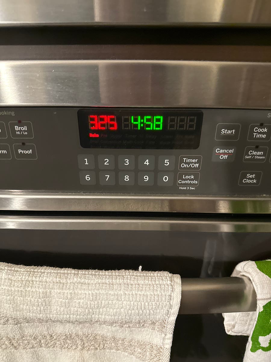 Preheat oven to 325 degrees. Or Crockpot for 6 hours