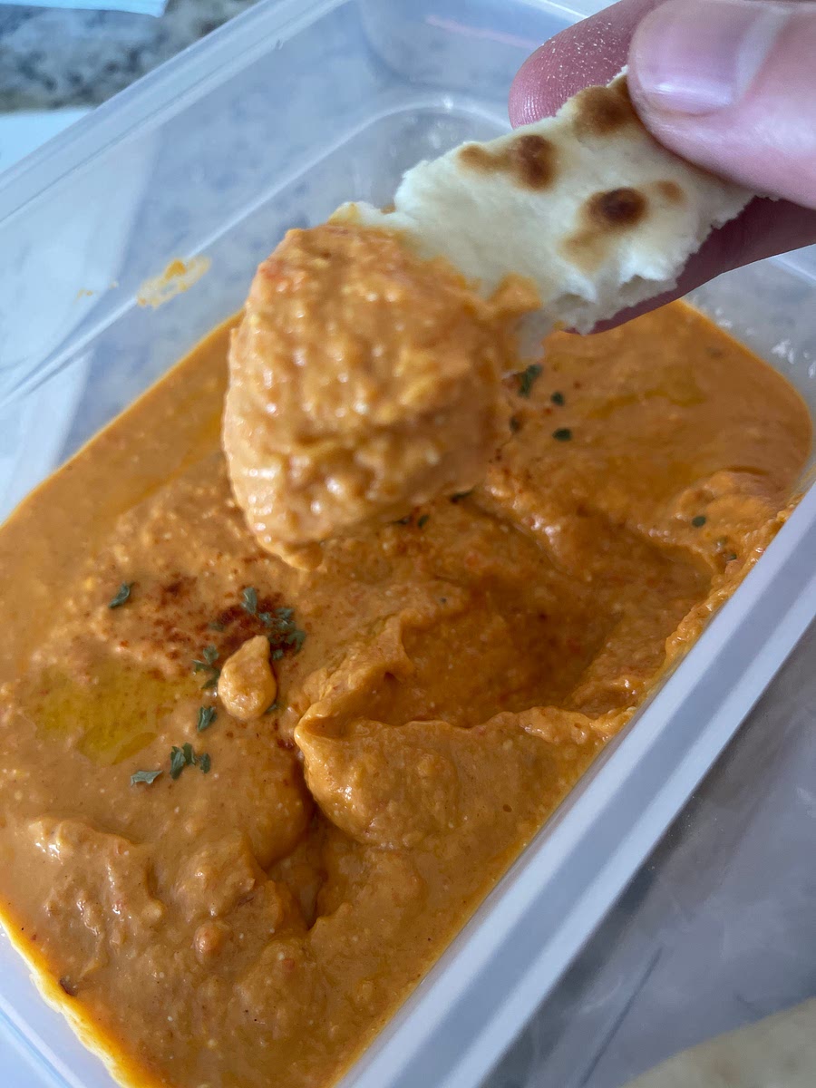 Serve with Naan or Pita Bread.
