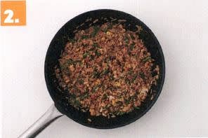 Cook Fried Rice
- In a large frying pan, heat a drizzle of olive oil over medium-high heat.
- Cook corn, green beans and diced bacon, breaking up with a spoon, until golden, 5-7 mins.
- Crack the egg into the pan and scramble until cooked through, 1-2 mins.
- Stir in cooked basmati rice, garlic and the soy sauce. Cook until warmed through, 2-3 mins.
- Season with salt and pepper.
- Transfer to serving bowls and cover to keep warm.