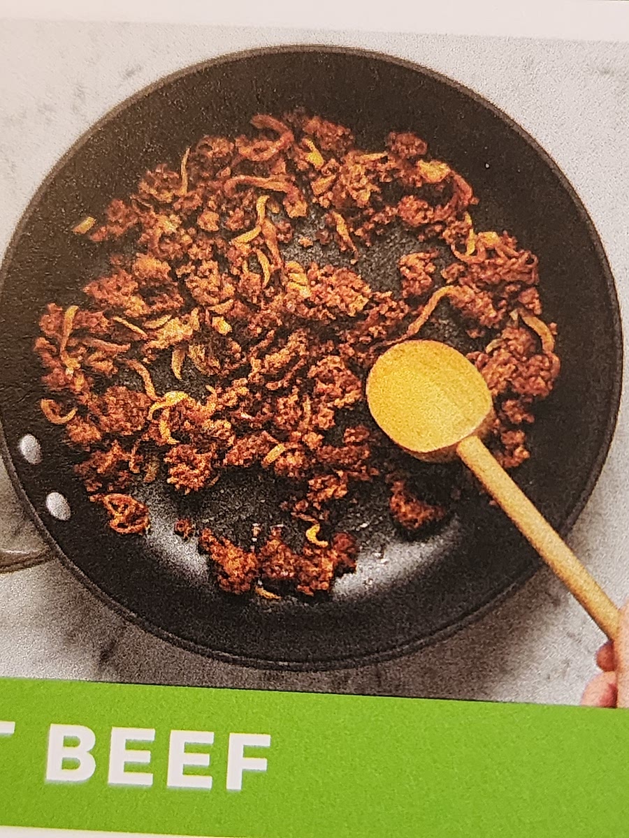 Heat a large drizzle of olive oil in a large pan over medium-high heat. Add sliced onion and a big pinch of salt. Cook, stirring, until slightly softened, 2-3 minutes.