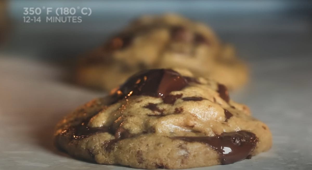 Bake cookies on 350F (180C), for 12 to 14 minutes. Let cool on sheets on wire racks 5 minutes.