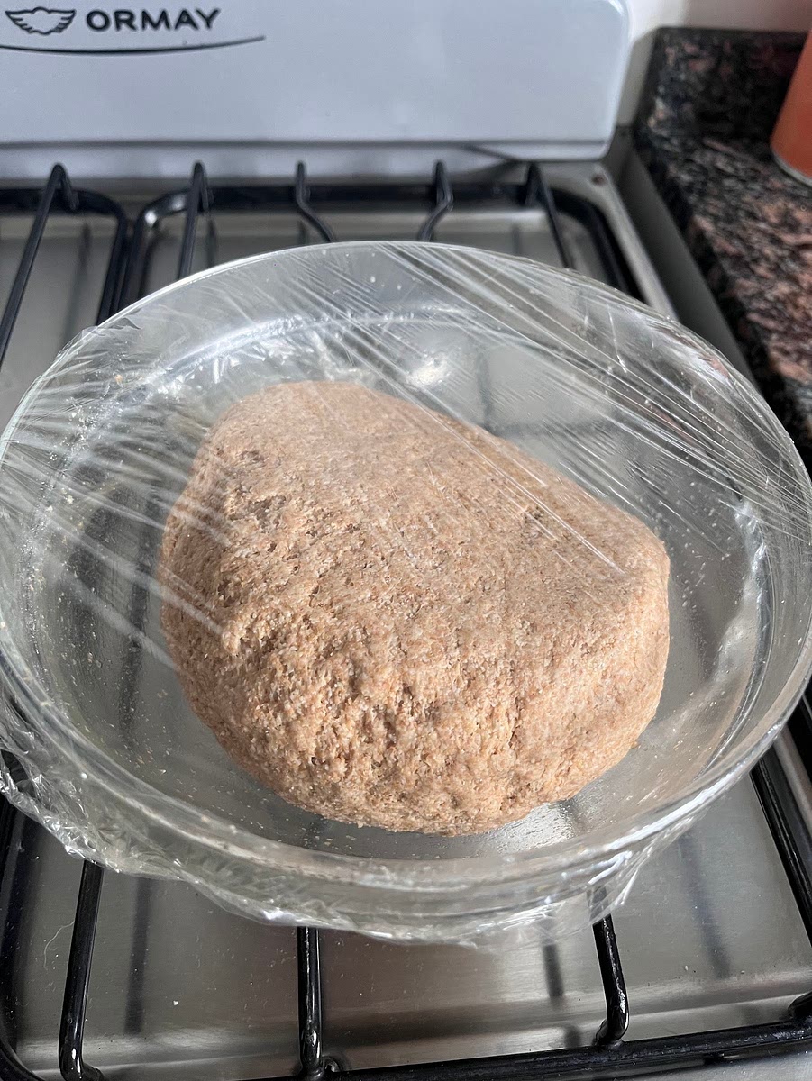 Dejala leudar 2 horas en un lugar caliente