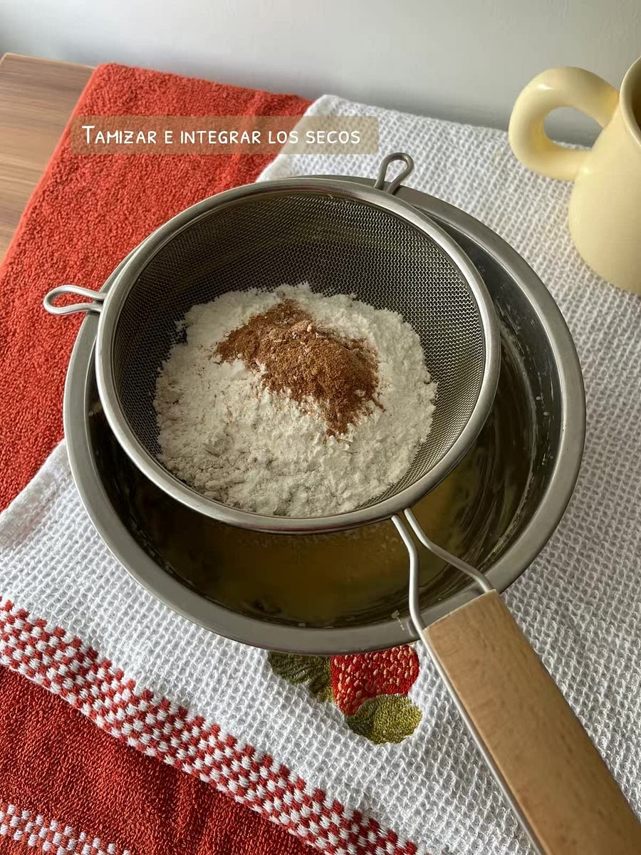 3. Add the flour, baking powder, baking soda, and salt, and mix until just combined