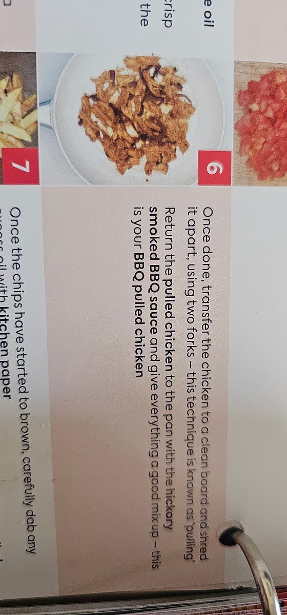 Create bbq pulled chicken
