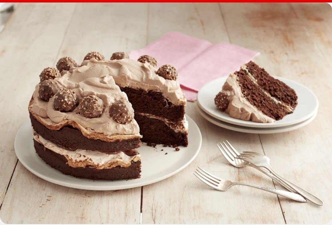 Pastel maravilla de chocolate